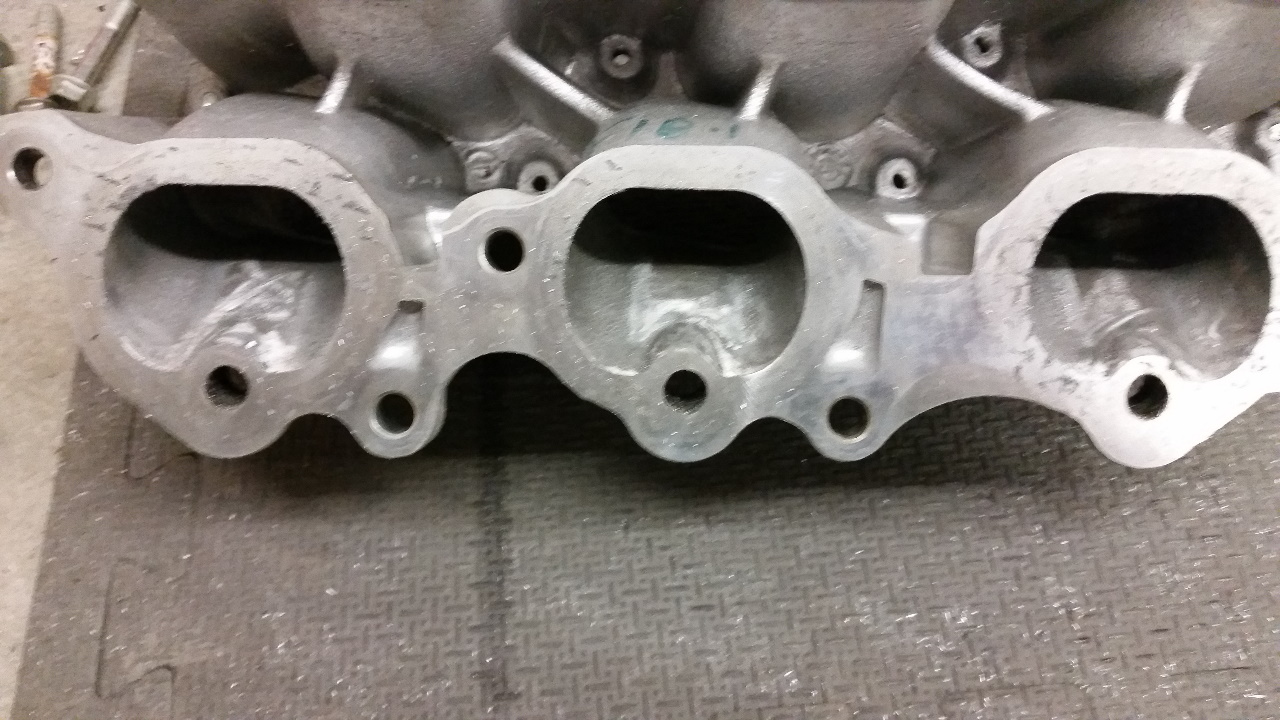 2GR Lower Manifold Before Porting