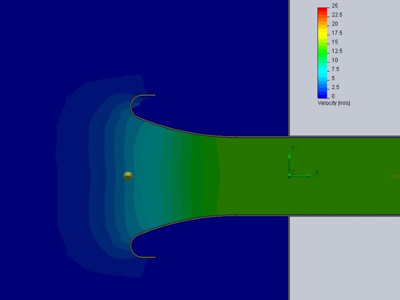 Velocity Stack Flow Simulation